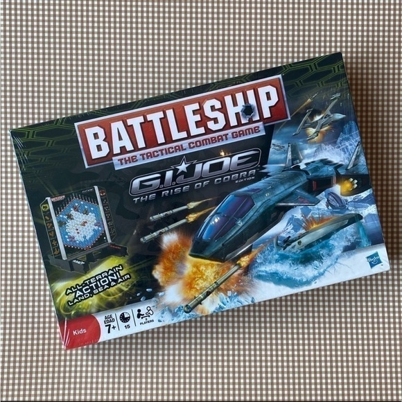 Hasbro Battleship G.I JOE The Rise of Cobra board game. New. Sealed - Picture 2 of 11